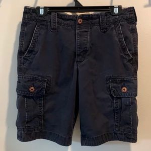 Hollister Men’s Blue Classic Cargo Fit Shorts